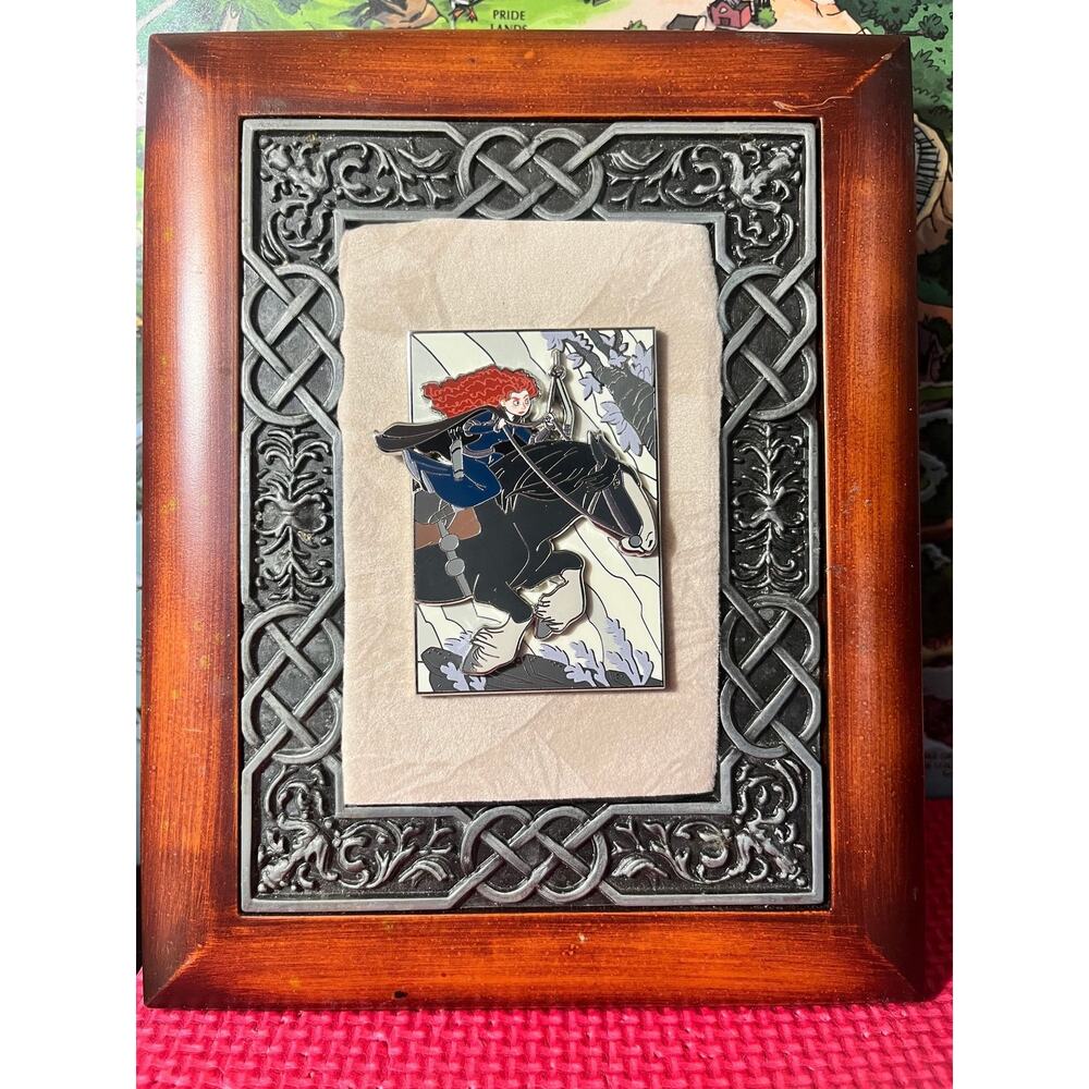 Merida Heroines Fight Back Pin & custom Pin Board Frame